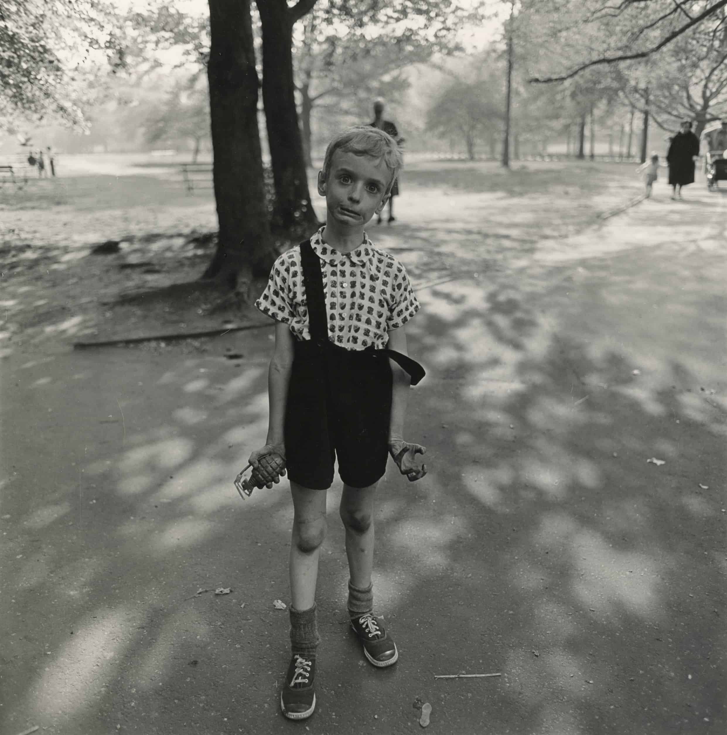 ©Diane Arbus. Child With a Toy Hand Grenade in Central Park.