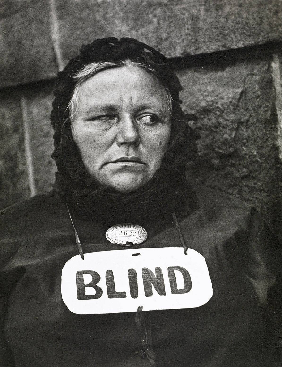Blind woman. ©Paul Strand