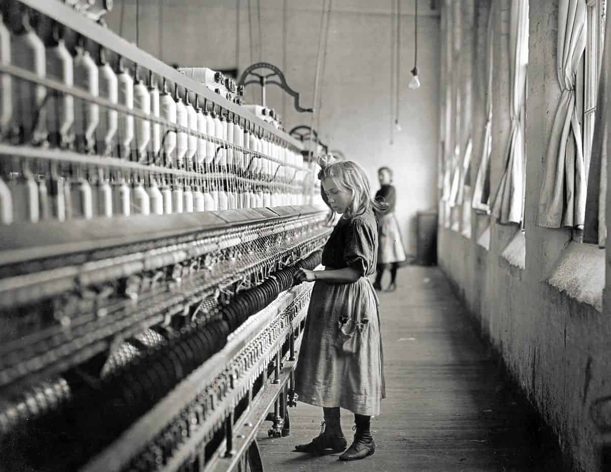 Lewis Hine A Cotton Mill Spinner
