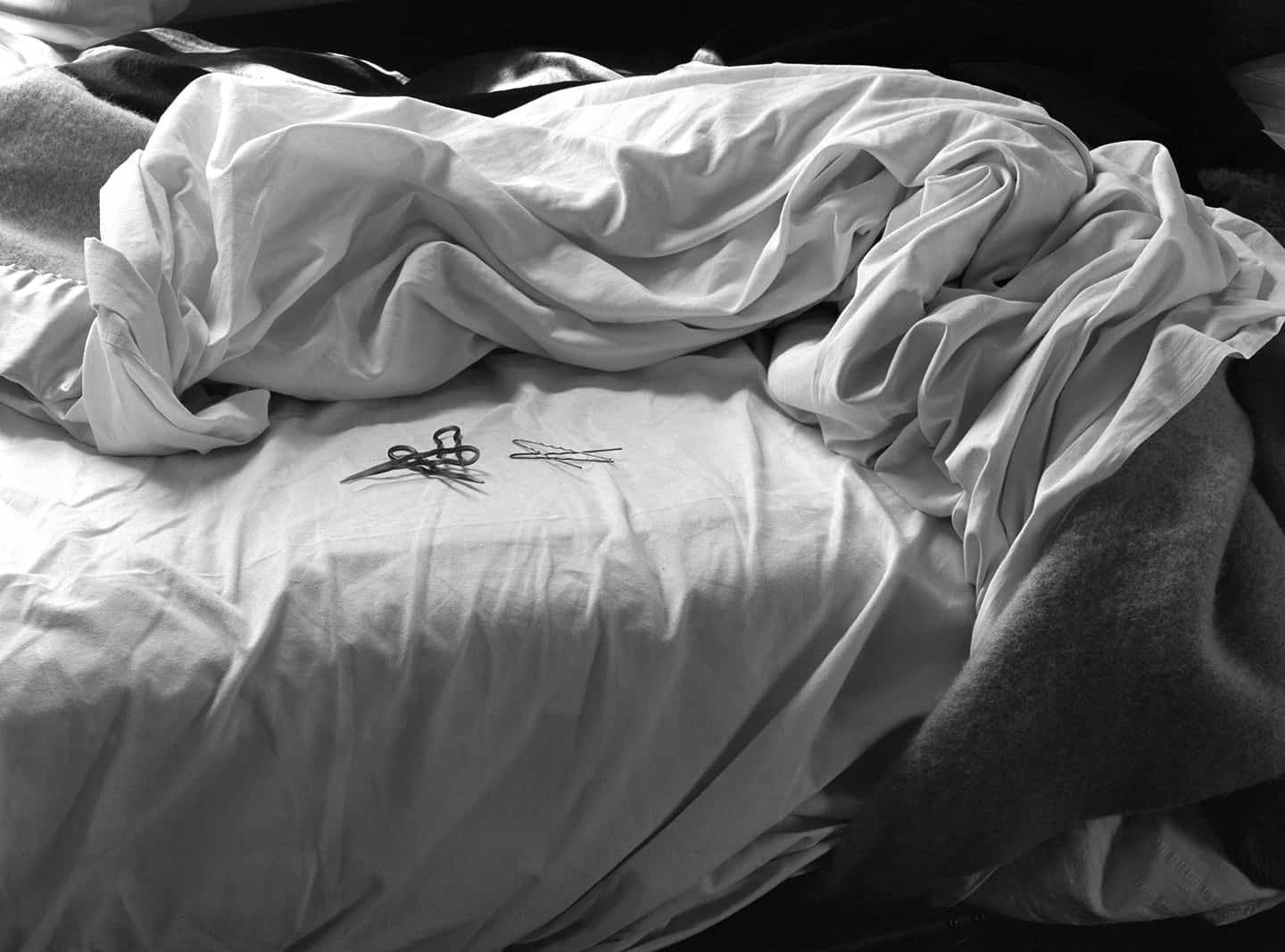 The Unmade Bed, 1957. ©Imogen Cunningham Trust